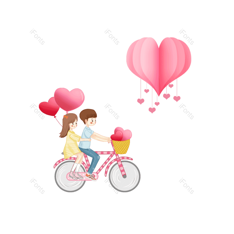 插画图片,浪漫元素,约会PNG,恋爱免抠素材